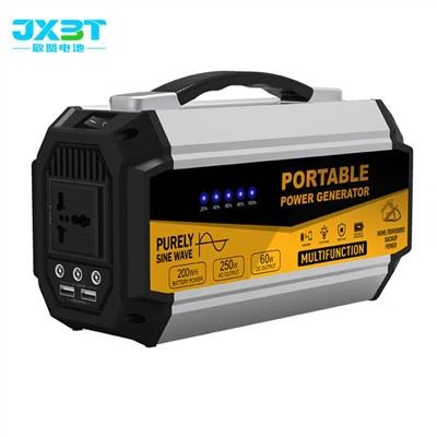 Bärbar Solar Generator Strömkälla